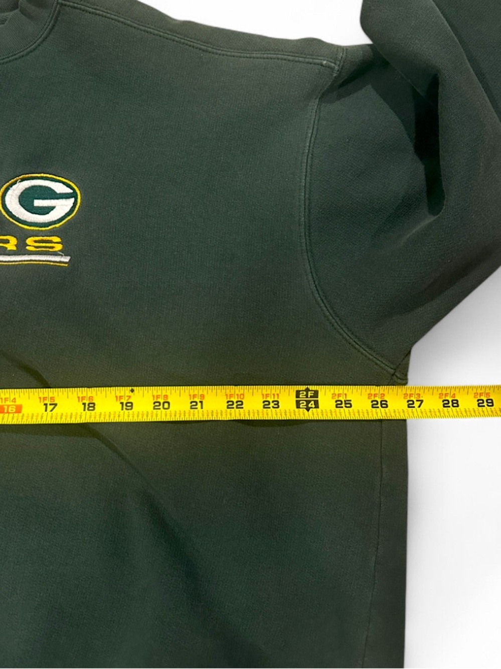 Vintage NFL Green Bay Packers Embroidered Green Crewneck Sweatshirt Size XL - Picture 5 of 6